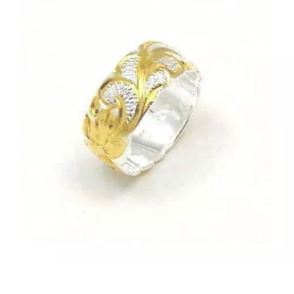 NEW SIZES SILVER 925 HAWAIIAN QUEEN SCROLL RNG - Picture 7 of 7